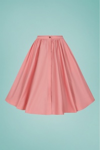 Collectif Clothing - Kelly Swing Skirt Années 50 en Rose