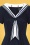 Collectif 37426 Nene Sailor Swing Dress Navy20210401 020LV
