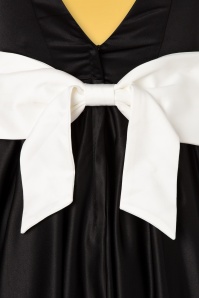 Collectif Clothing - Arco Occasion Swing Dress Années 50 en Noir 4