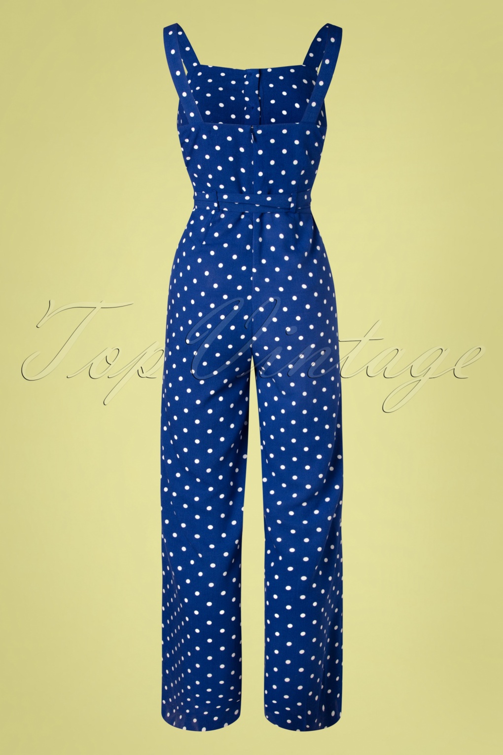 60s Ines Pablo Jumpsuit in Midnight Blue