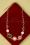 Lovely 37545 Red Gold Plated Heirloom Necklace Green 20210409 0007 W