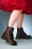 1460 Vonda Softie Red Floral Boots en Noir