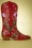 La Pintura 38471 Boots Cowboy Flowers Fior Bordeaux Handmade 20210413 0003 W