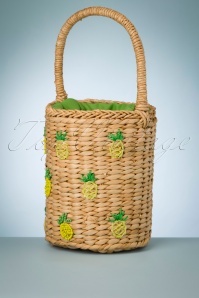 Collectif Clothing - 50s Tina Pineapple Bag in Natural 3