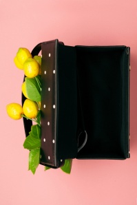 Collectif Clothing - Rosie Lemons tas in zwart 2