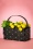 Collectif Clothing - Rosie Lemons tas in zwart