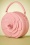 Lulu Hun - 50s Flora Rose Bag in Baby Pink 4