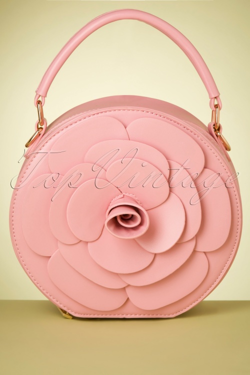 Lulu Hun - Flora Rose Tasche in Babyrosa