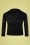 Mak Sweater 38278 Oda Open Front Cardigan Black 20210414 012W