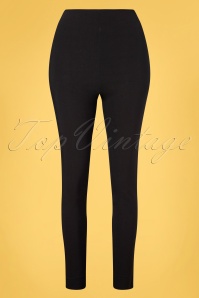Vintage Chic for Topvintage - Tenley broek in zwart