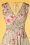 Vintage Chic 37374 Jane Blossom Midi Dress Sage Green 20210415 005V