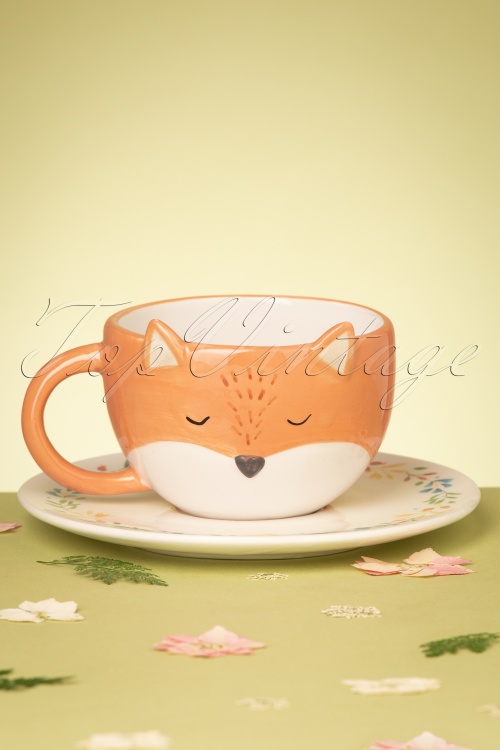Sass & Belle - Finley Fox Tea Cup and Saucer Set