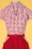 Miss Candyfloss - Limited Edition ~ Ahava Rose Swing Kleid in Rot und Weiß 3