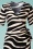 TC Beach - 50s Wrap Dress in Zebra 3
