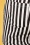 Katakomb - Connie Striped Shorts Années 50 en Noir et Blanc 4