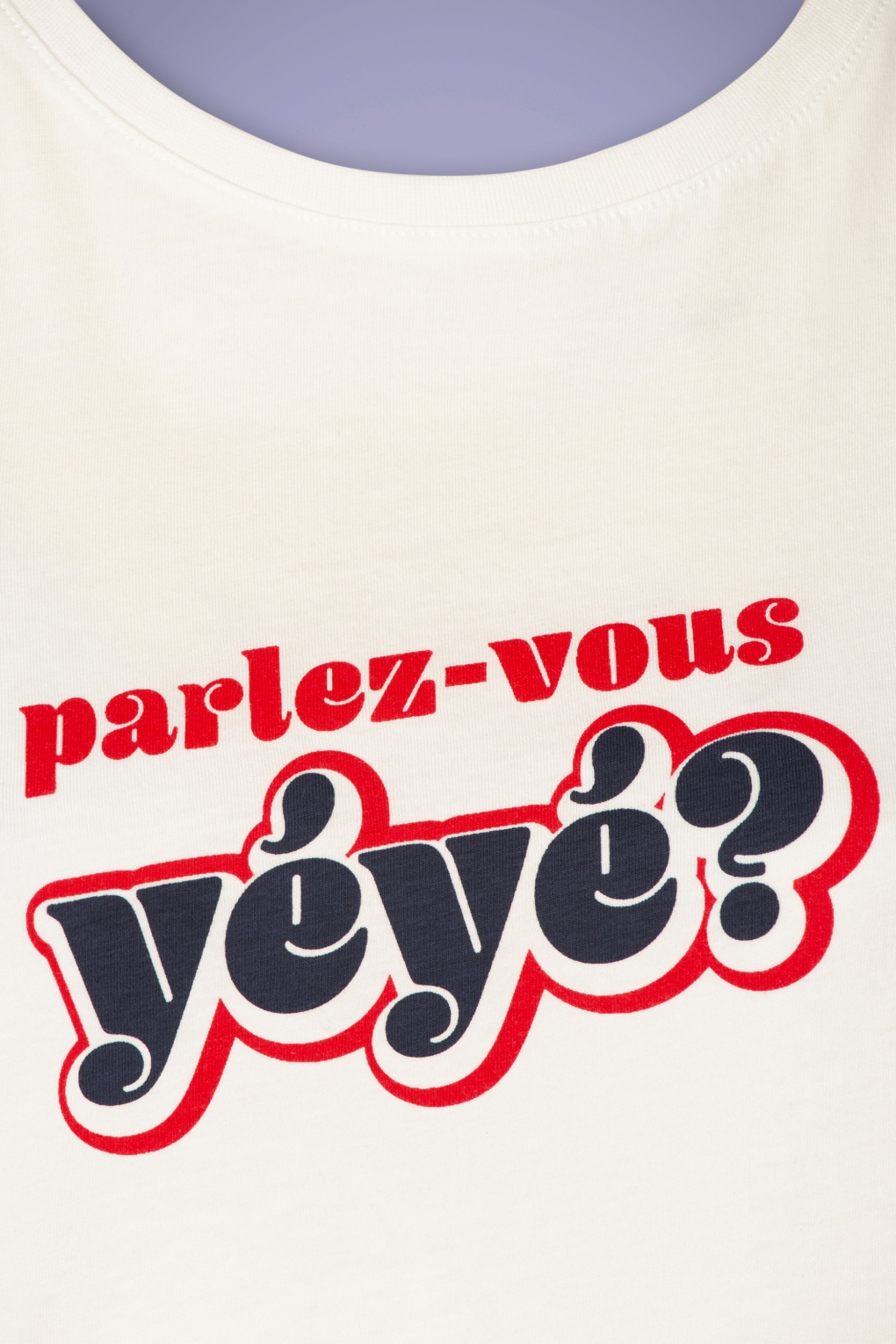 parlez t shirt white