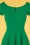 Vintage Chic for Topvintage - Carin Swing Dress Années 50 en Vert Émeraude 3