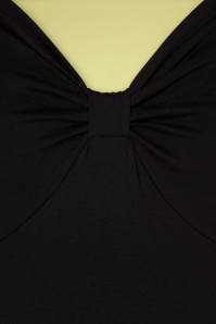 Banned Retro - 50s Sweet Summer Top in Black 5