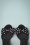Ruby Shoo - 60s Dorry Peeptoe Sandals in Black 3
