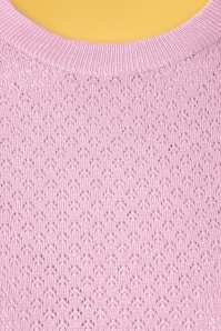 Timeless - Daisy Crop Sleeve Pullover in Flieder 3