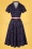 Collectif Loves TopVintage 37645 Caterina Pretty Polka Swing Dress Navy01272021 005W