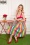 Collectif ♥ Topvintage - Kiana Tutti Frutti Swing Dress Années 50 en Multi 3