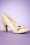 Ruby Shoo 36733 Heels Pumps Tatum Gold White Glitter 20210426 00006 W