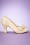 Ruby Shoo - Tatum Schleifen Pumps in Gold 4