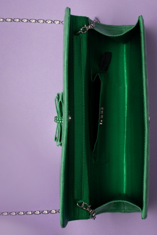Ruby Shoo - Portland clutch in groen 2