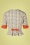 Miss Candyfloss - 50s Nata May Short Tartan Jacket in Yam Orange 3