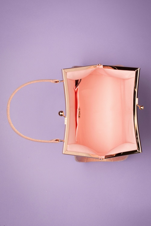 Ruby Shoo - 50s Toulouse Handbag in Rose Gold 3