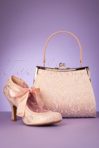 Ruby Shoo - 50s Toulouse Handbag in Rose Gold 4