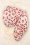 The Vintage Cosmetic Company - Cherry Print Hair Turban en Rose