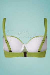 Cyell - 50s Pandan Cake Bikini Top in Green 3