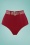 Capitana High Waist Bikini Briefs in Red