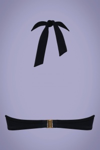 Marlies Dekkers - Royal Navy Plunge Balcony Bikini Top in Black 6