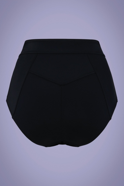 Marlies Dekkers - Royal Navy High Waist Bikini Briefs in Black 3