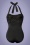 Pussy Deluxe - 50s Lovers Halter Swimsuit in Black 4