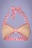 Esther Williams 33242 Classic Gingham Bikini Top Pink White 20200311 005W