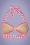 Esther Williams 33242 Classic Gingham Bikini Top Pink White 20200311 003W