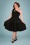 50s That Little Selma Swing Dress in Black