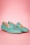 Yull 50s Burlington Boating Loafers in Teal
