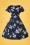 Hearts And Roses 37178 Swingdress Blue Butterflys 05062021 003W