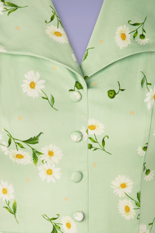 Hearts And Roses 37185 Swingdress Green Daisys 05062021 007W