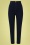 Collectif Clothing - 50s Lulu Rodeo Dancer Jeans in Dark Blue