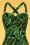 Collectif Clothing - Kiana tropics pencil jurk in groen 2