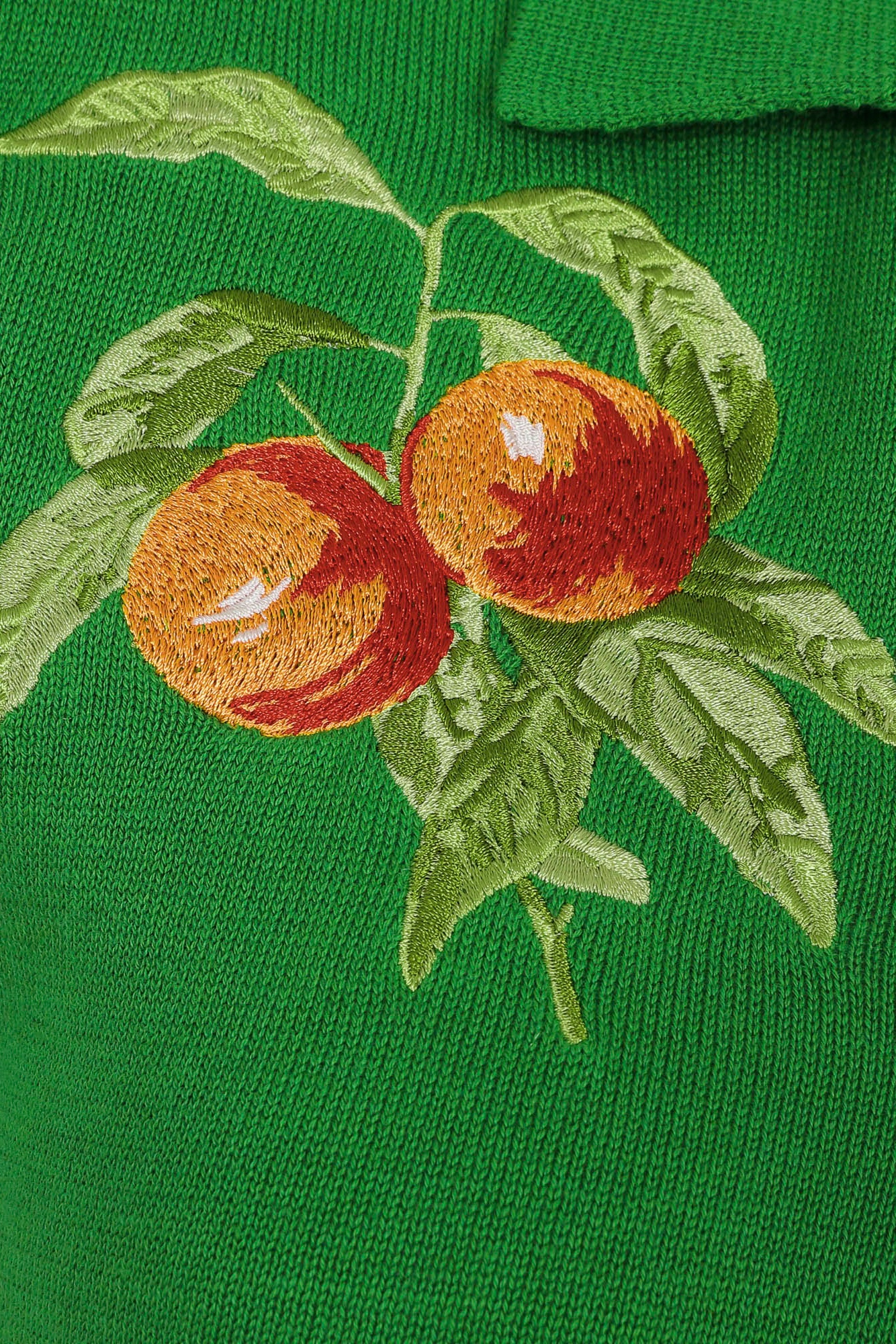 Collectif Clothing - Jan Vintage peaches vest in groen 3