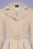 Collectif Clothing - 50s Jolianna Trench Coat in Classy Beige 2