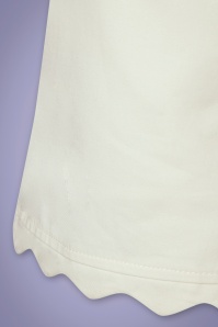 Glamorous - 50s Madelyn Shorts in Off White 4