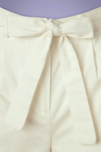 Glamorous - 50s Madelyn Shorts in Off White 3
